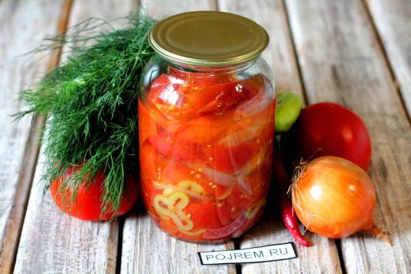 Лечо из помидоров, болгарского перца, моркови и лука на зиму — топ 5 рецепта