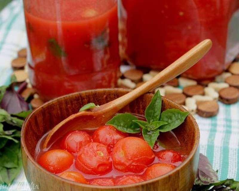 13 лучших рецептов приготовления помидоров в томатной пасте на зиму