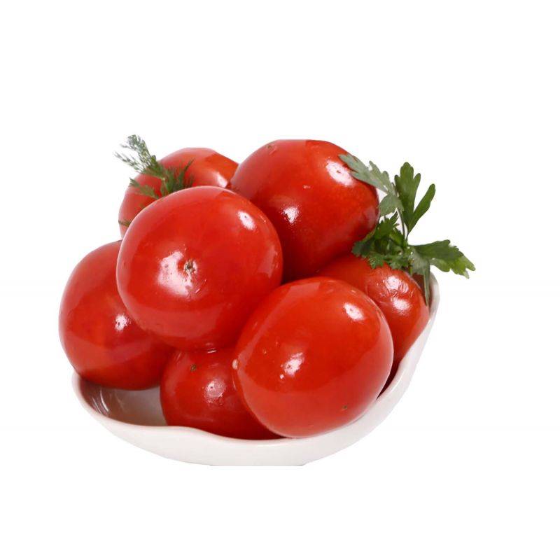 Пряные соленые красные помидоры