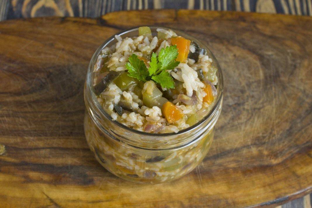 Салат с рисом на зиму – пикантное дополнение к столу! рецепт с фото и видео