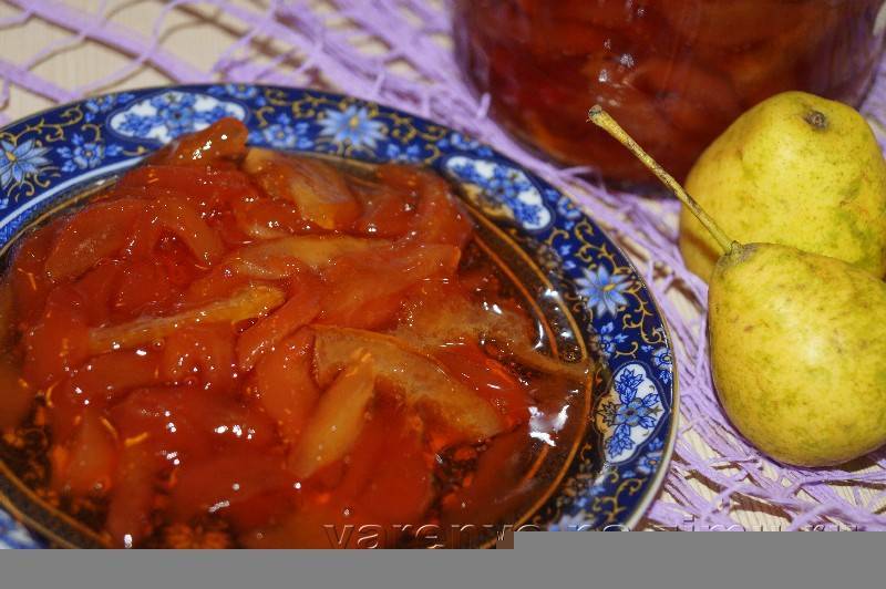 Вкусное варенье из домашних и диких груш: простые рецепты на зиму с пошаговыми фото