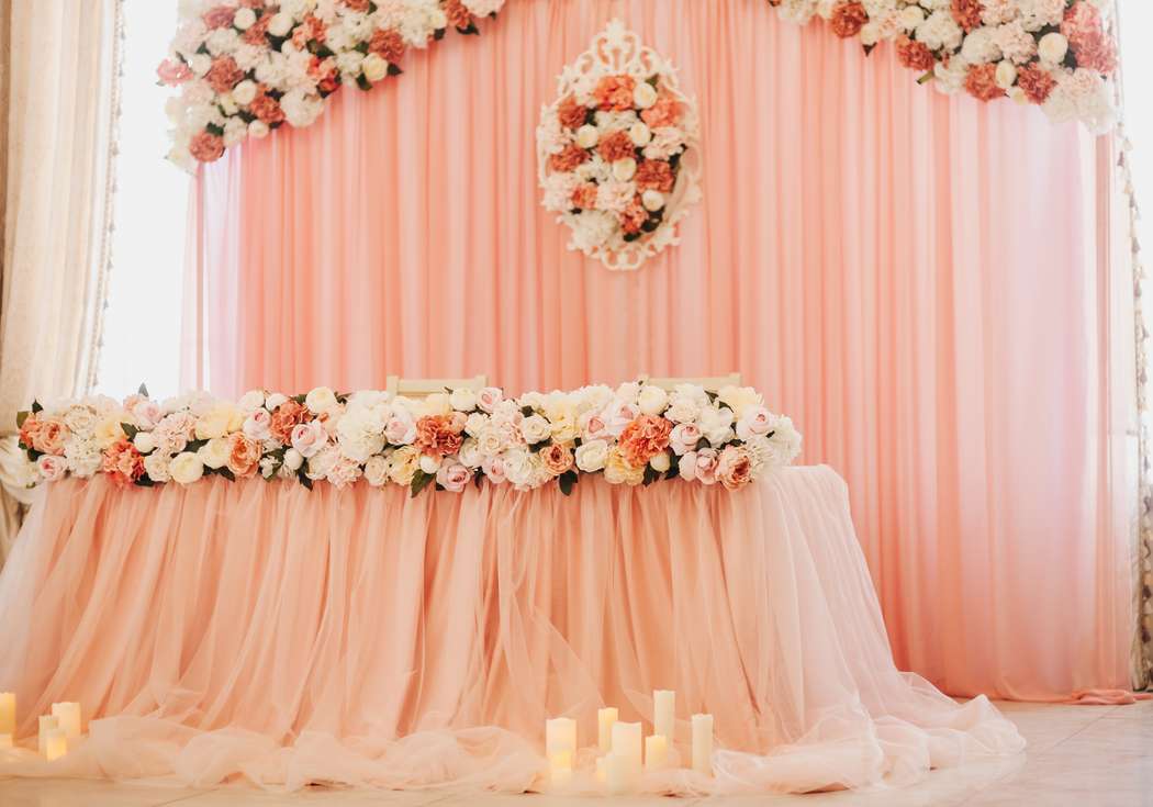 Свадьба в персиковом цвете: основы стилистики