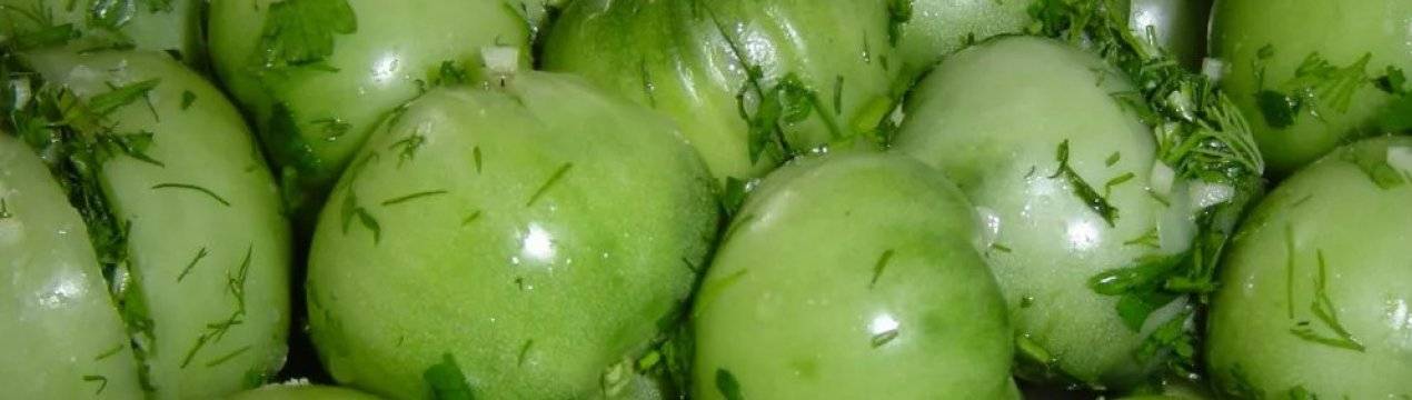 Малосольные зеленые помидоры быстрого приготовления. как сделать зеленые малосольные помидоры в кастрюле