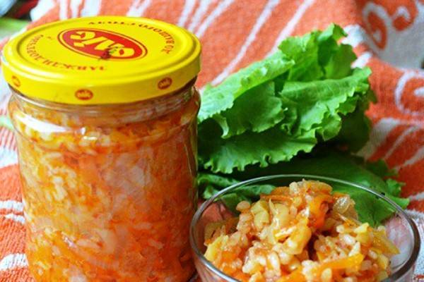 Салат на зиму с рисом - 13 домашних вкусных рецептов приготовления - повар