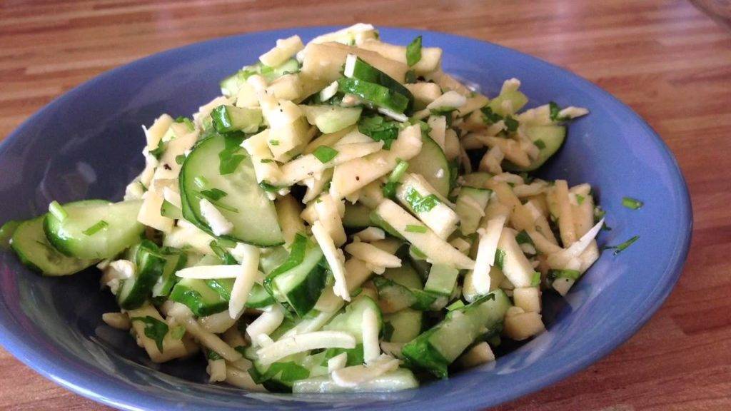 Салат из яблок и огурцов - 396 рецептов: салаты | foodini