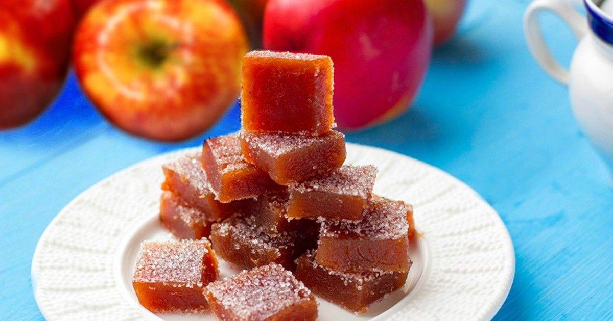 Вкуснейший мармелад из яблок с желатином в домашних условия: пошаговый рецепт с фото