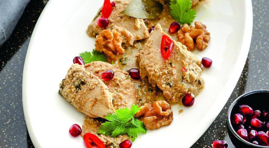 Сациви из курицы по-грузински — 6 классических рецептов с пошаговыми фото