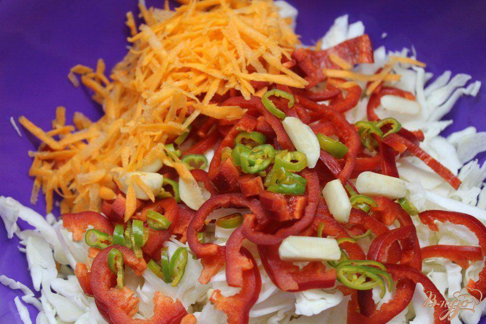 Рецепты маринованной капусты с болгарским перцем или чили. варианты блюда с овощами и быстрого приготовления