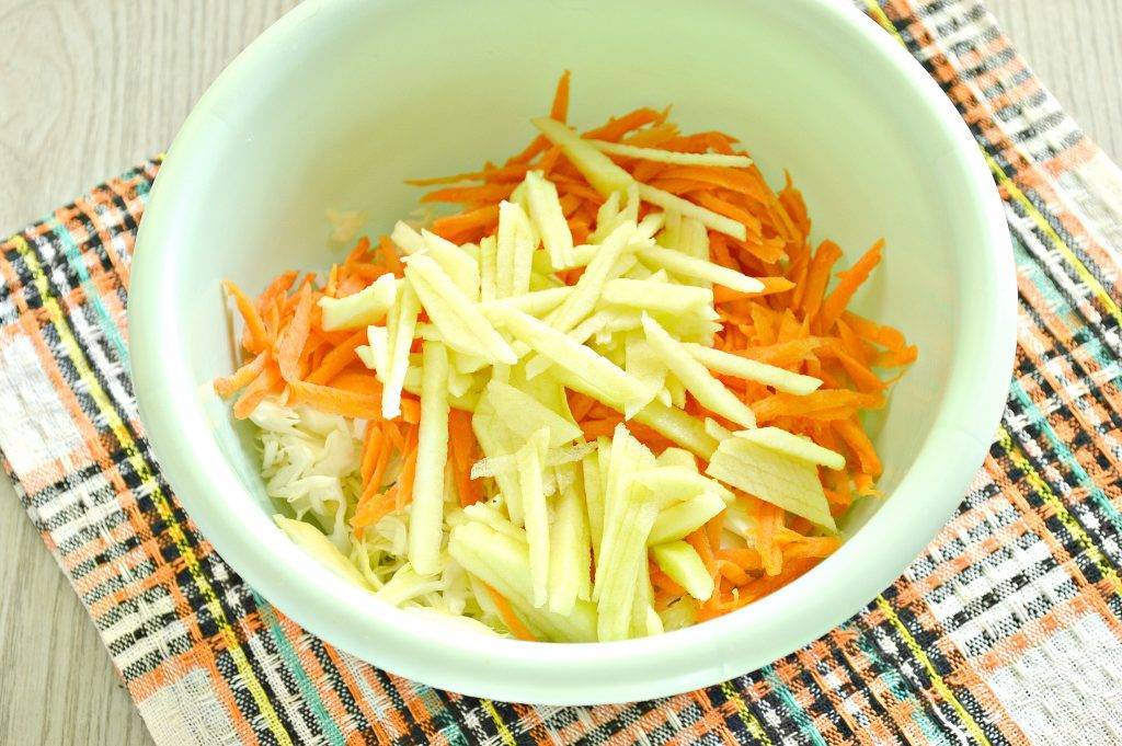 Салат из свежей капусты на зиму – банка с витаминами: рецепт с фото и видео