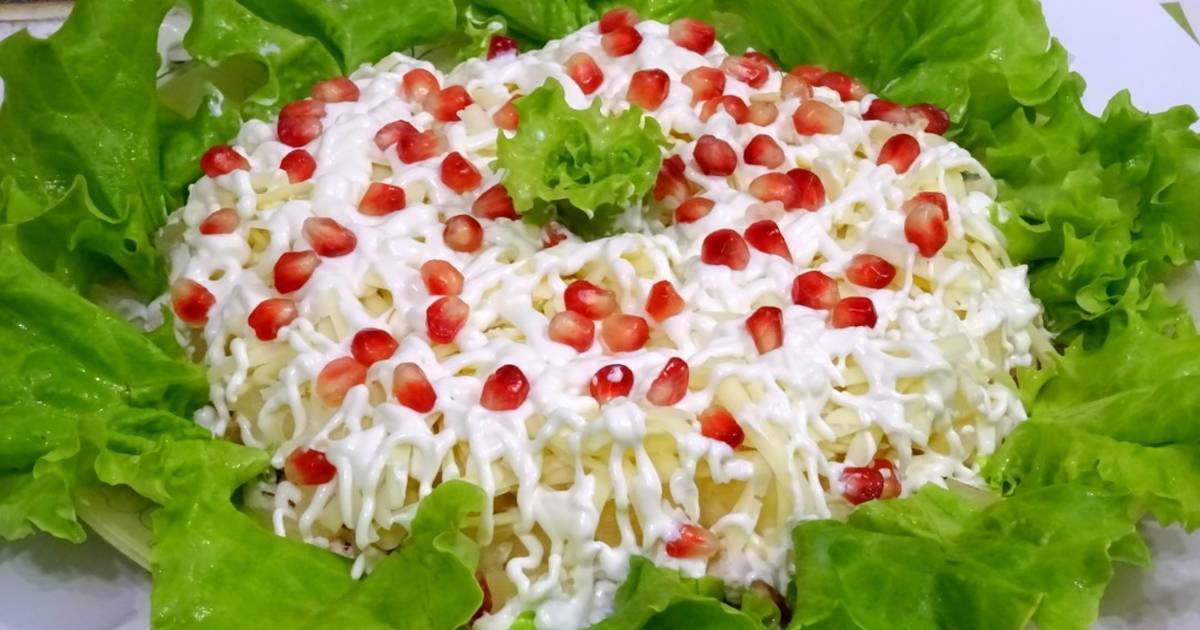 Нежинский салат пошаговый рецепт