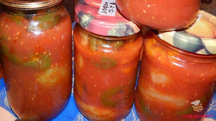 Кабачки в томате на зиму: маринованные, жареные — любимые и проверенные рецепты
