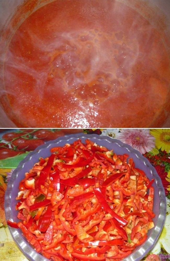 Лечо из болгарского перца