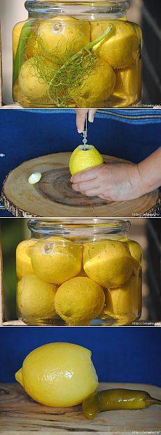 Консервированные лимоны с солью — пошаговый рецепт с фото