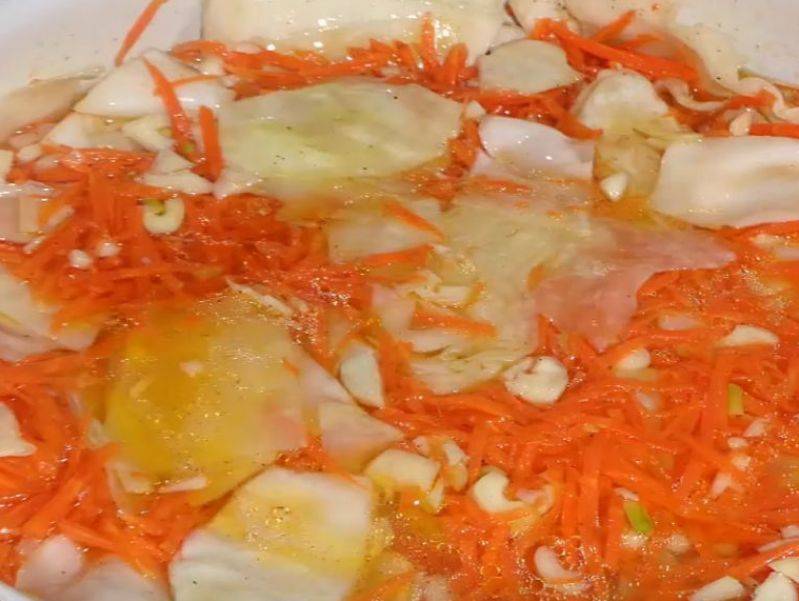 Рецепт приготовления капусты по-корейски в домашних условиях с фото