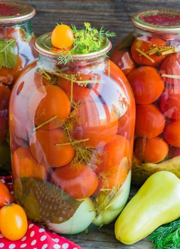 Маринованные помидоры в банках на зиму — 11 рецептов вкусных и сочных помидоров