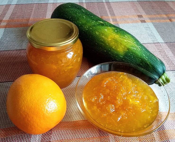 Варенье с кабачков с лимоном и апельсином рецепт с фото