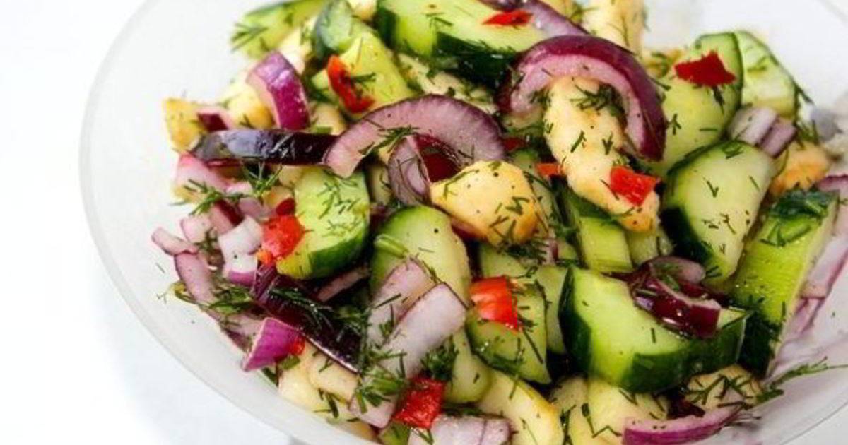 Салат из свежих огурцов – великолепие вкуса и аромата на любой вкус: рецепт с фото и видео