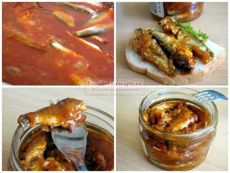 Как готовить кильку в томатном соусе в домашних условиях