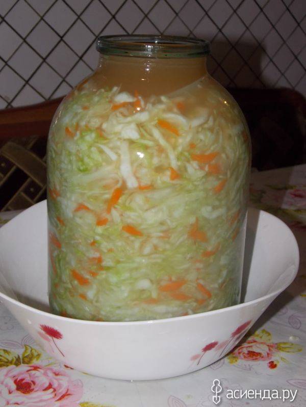 Салат на зиму из капусты с перцем и морковью быстрого приготовления