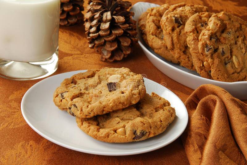 Американское печенье с арахисовой пастой – кулинарный рецепт