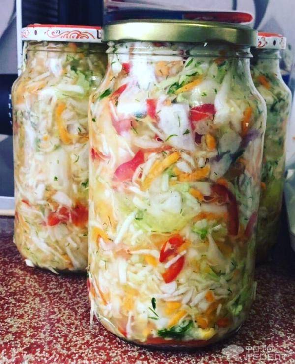 Закатки На Зиму Капусты Рецепт С Фото