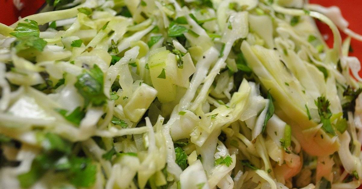 Рецепты салат с сельдереем и капустой