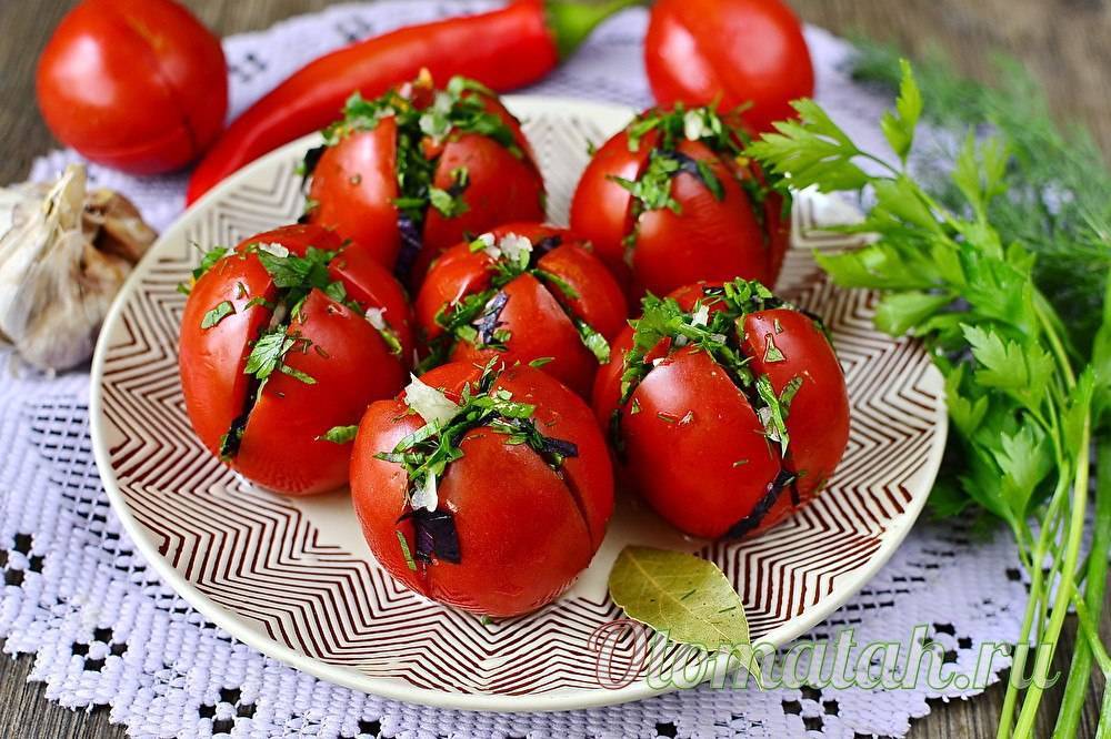 Зеленые помидоры по-грузински — 4 самых вкусных рецептов