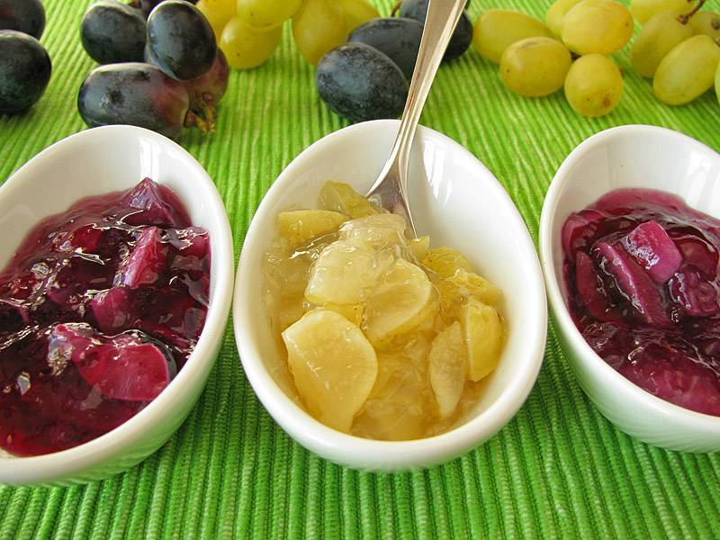 Варенье из винограда с косточками - самые вкусные рецепты необычного лакомства
