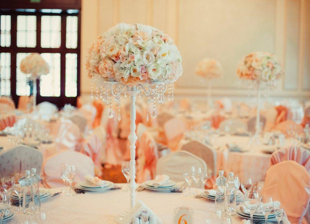 Персиковая свадьба или свадьба в персиковом цвете с фото и примерами