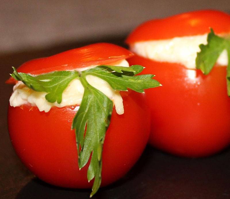 Рецепты помидоры фаршированные салатом