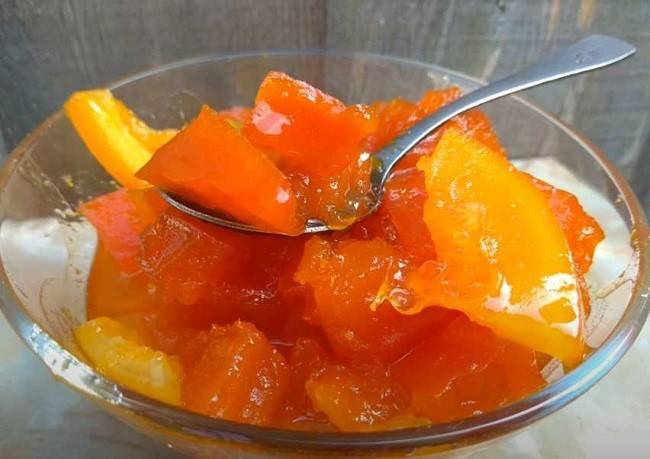 Варенье из тыквы с апельсином — рецепты заготовок