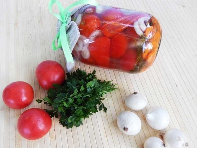 Соленые зеленые помидоры по грузински рецепт