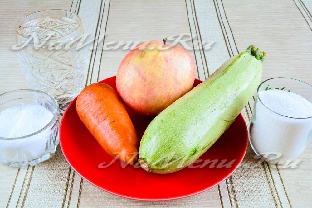 Кабачки с морковью и яблоками в яблочном соке. энциклопедия домоводства
