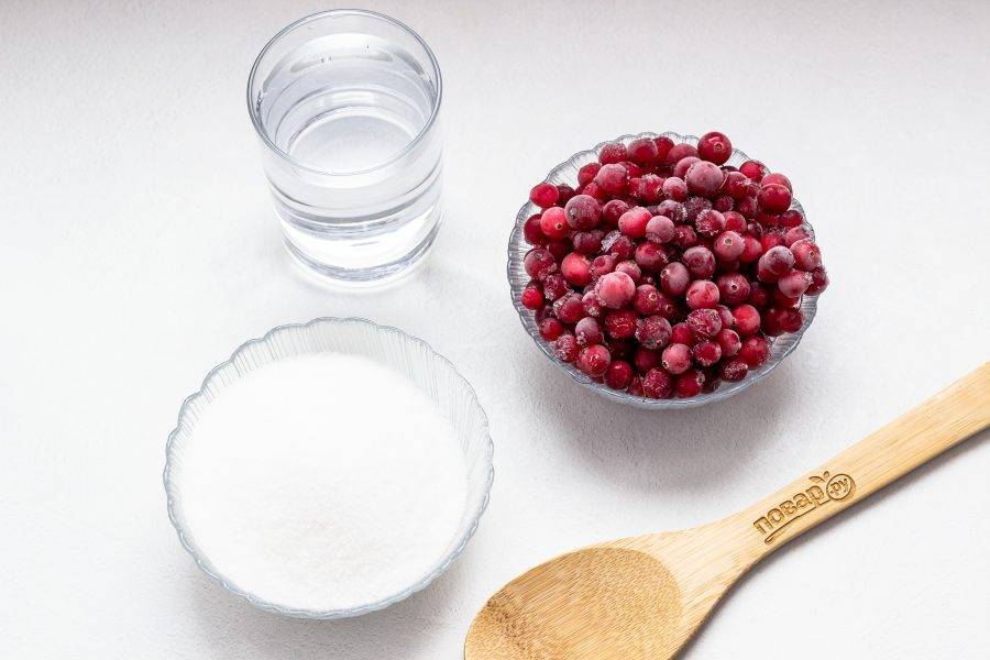 Компот из клюквы: рецепт из замороженных ягод