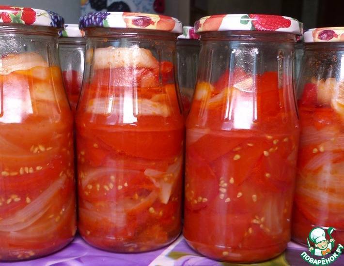 Салаты из помидоров на зиму - самые вкусные рецепты пальчики оближешь
