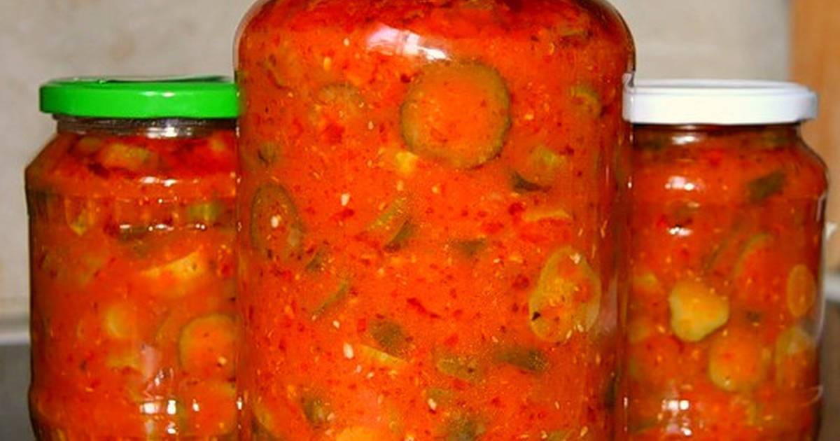 Огурцы на зиму по обалденному рецепту в томатном соке в 6 вариантах