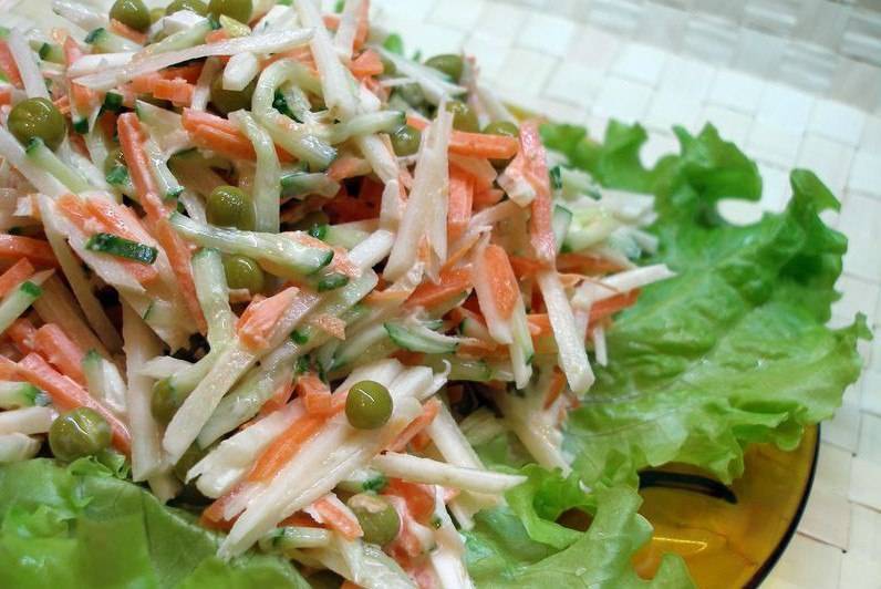 Рецепты приготовления вкусных салатов из топинамбура