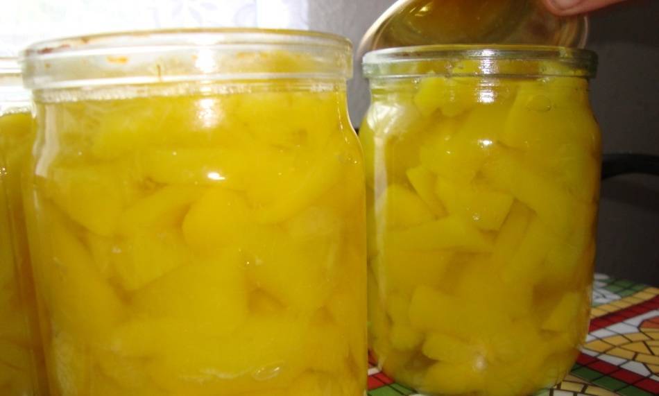 Компот из тыквы на зиму как ананас, пошаговый рецепт с фото