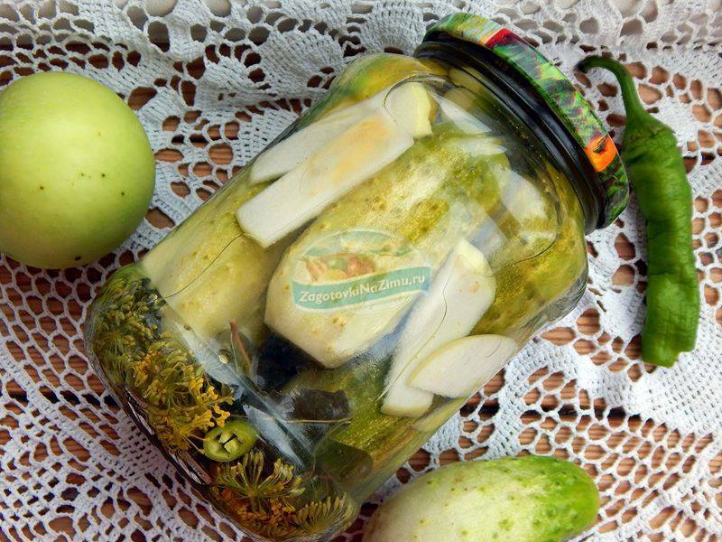 Огурцы в яблочном соке на зиму: рецепты консервирования с фото и видео