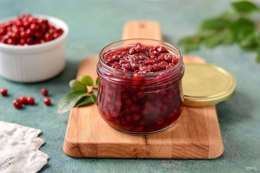 Самые простые рецепты варенья из клюквы на зиму