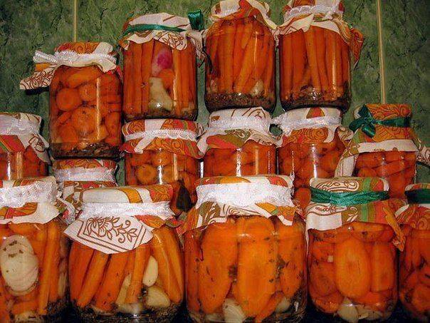 Морковь молодая маринованная рецепты