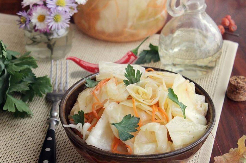 Маринованная капуста. 5 рецептов вкусной, хрустящей капусты быстрого приготовления