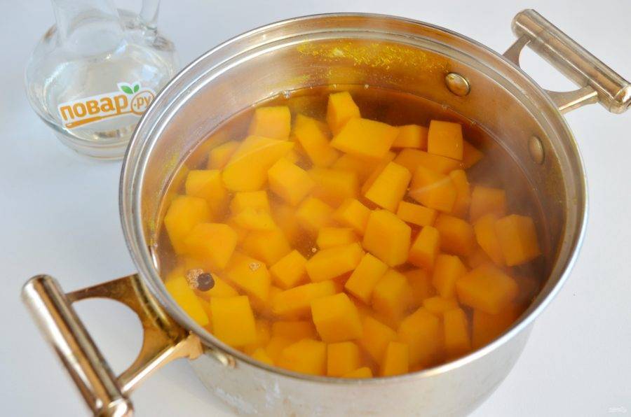 Рецепт компота из тыквы на зиму как ананас, последовательность приготовления
