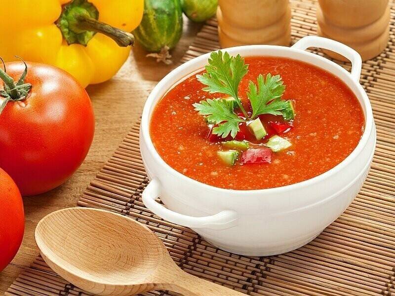 Суп-пюре из болгарского перца. 800 блюд для разгрузочных дней