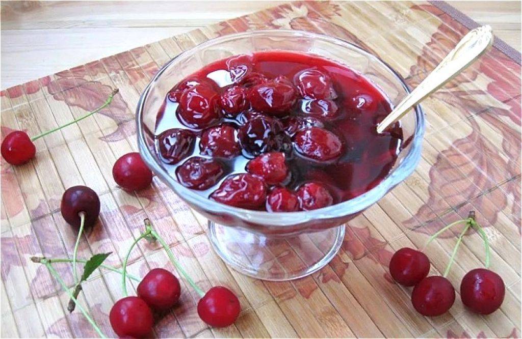 Густое варенье из вишни с косточками на зиму — 8 простых рецептов вкусного вишневого варенья с целыми ягодами