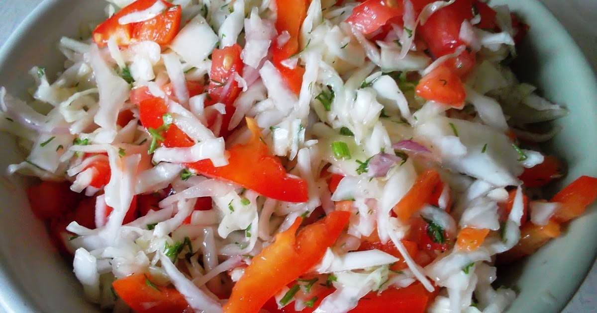 Салаты из капусты с болгарским перцем и морковью на зиму: лучшие рецепты
