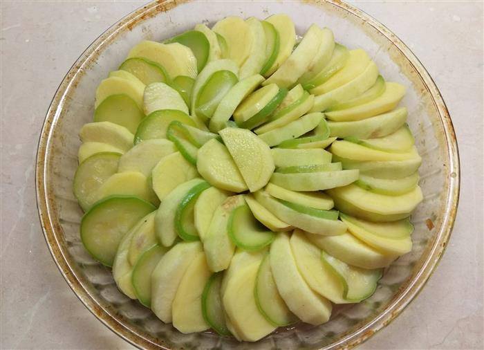 Рецепты кабачки с яблоками