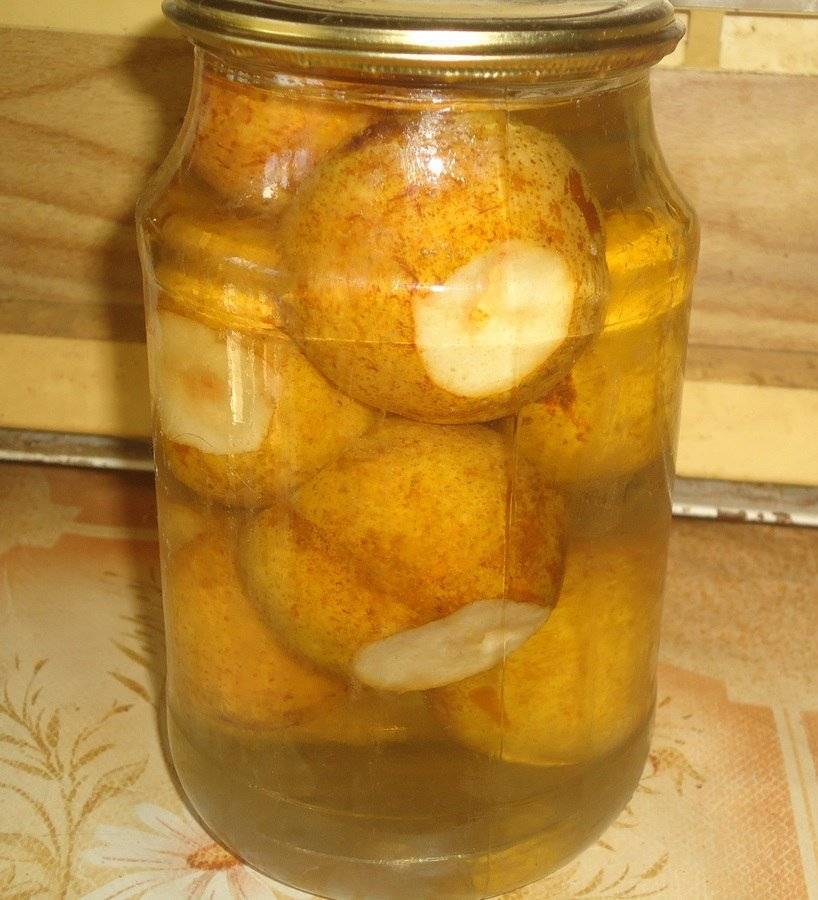 Компот из груш на зиму — 10 рецептов на 3-х литровую банку