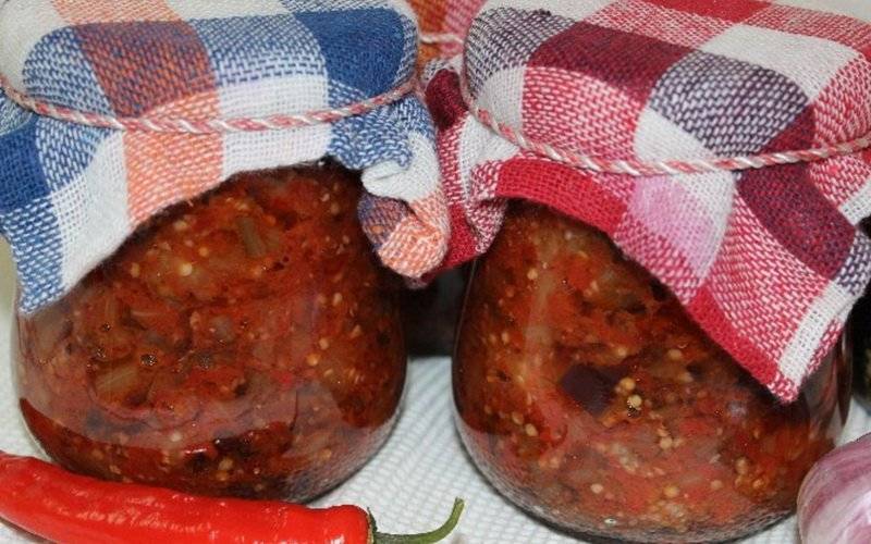 Баклажаны в аджике - рецепты на зиму без стерилизации, жаренные и запеченные овощи по-грузински и по-корейски