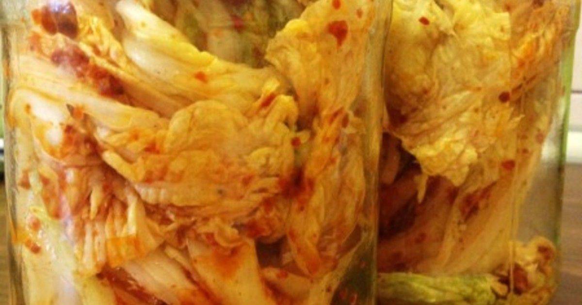 Рецепт кимчи из пекинской капусты по-корейски с морковью, дайконом и соусом